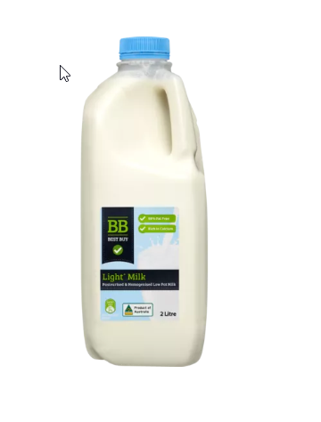 Best Buy Lite Milk 2L