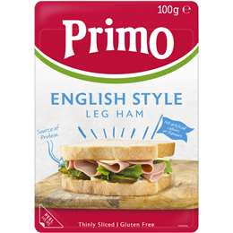 Primo English Ham 100GM