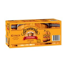 Bundaberg Ginger Beer 10Pk 375ml