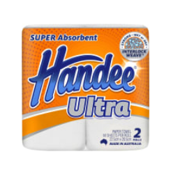 Handee Ultra Paper Towel White 2Pk