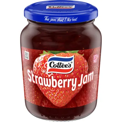 Cottee's Strawberry Jam 375G