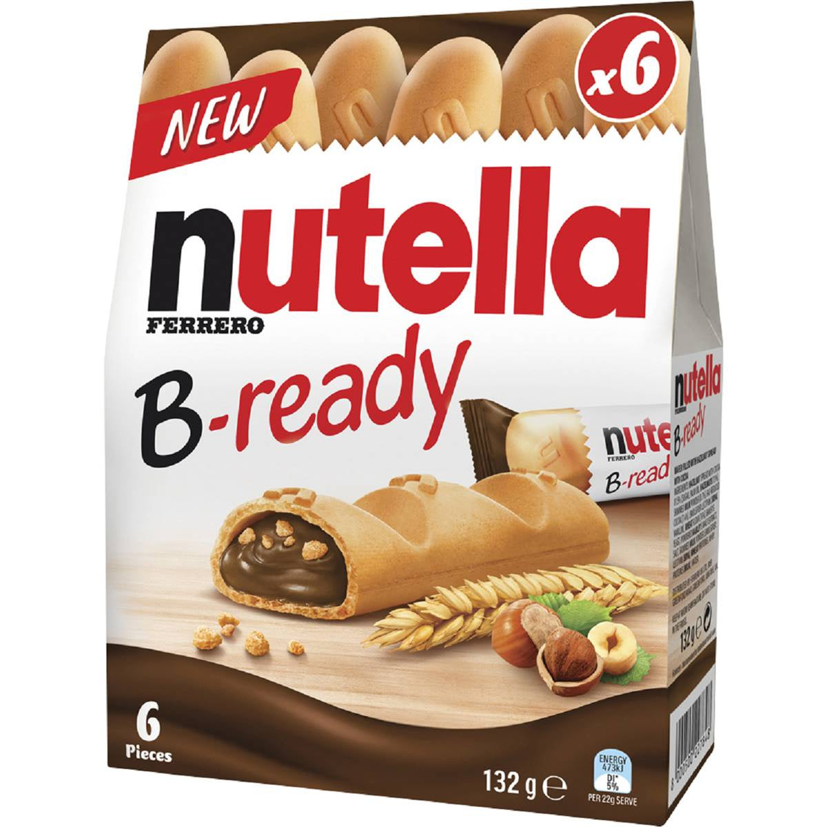 Nutella B-Ready Multipack 6