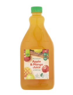 Woolworths Apple & Mango Juice 2L