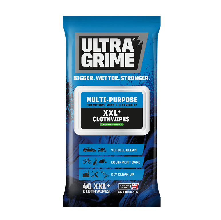 Ultragrime Multipurpose XXL Cloth Wipes 40Pk