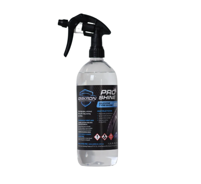 Omikron Pro Shine Silicone Tyre Shine With Trigger 1L