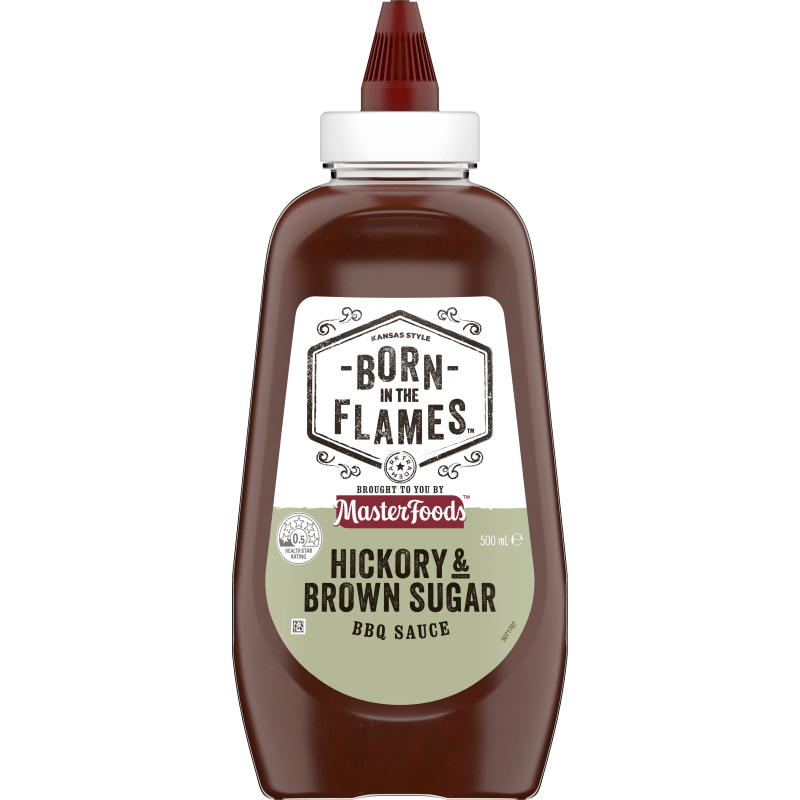 Masterfoods Hickory & Brown Sugar BBQ Sauce 500ml