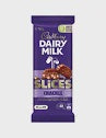 Cadbury Dairy Milk Slices Crackle Chocolate Block 165g
