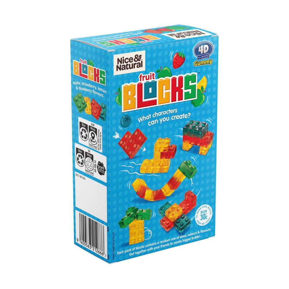 Nice & Natural Fruit Blocks 6 Pack