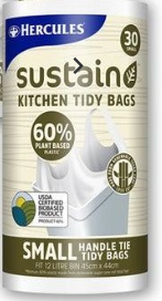 Hercules Kitchen Tidy Bag Small 30Pk