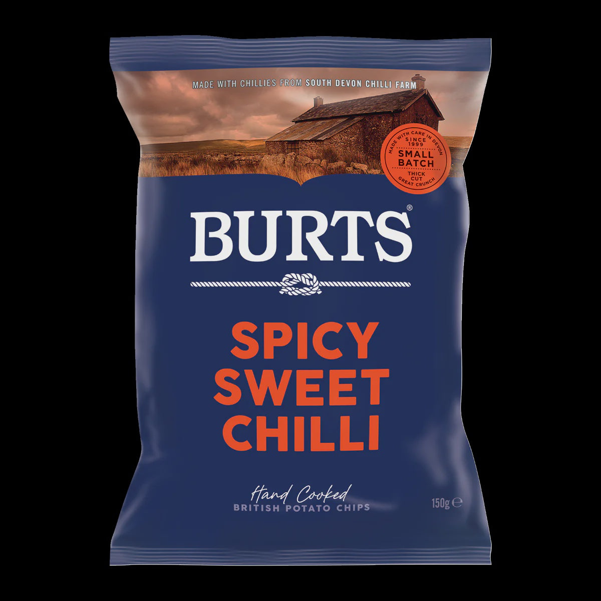 Burts Spicy Sweet Chilli British Potato Chips 150G