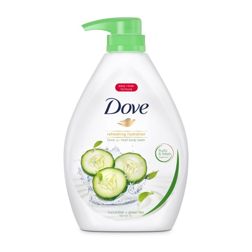 Dove Body Wash Refreshing Cucumber Green Tea 1L