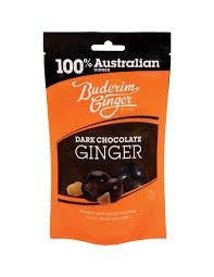 Buderim Dark Chocolate Ginger 150G