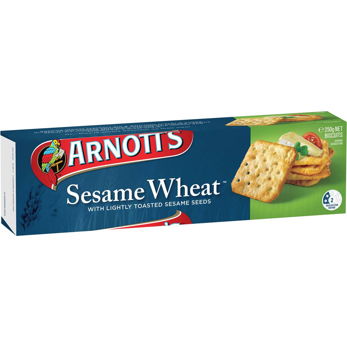 Arnotts Sesame Wheat Crackers 250G