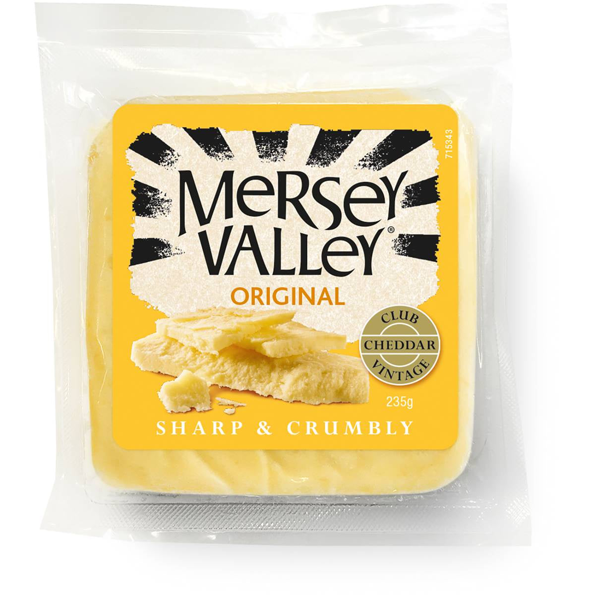Mersey Valley Cheese Original 235G