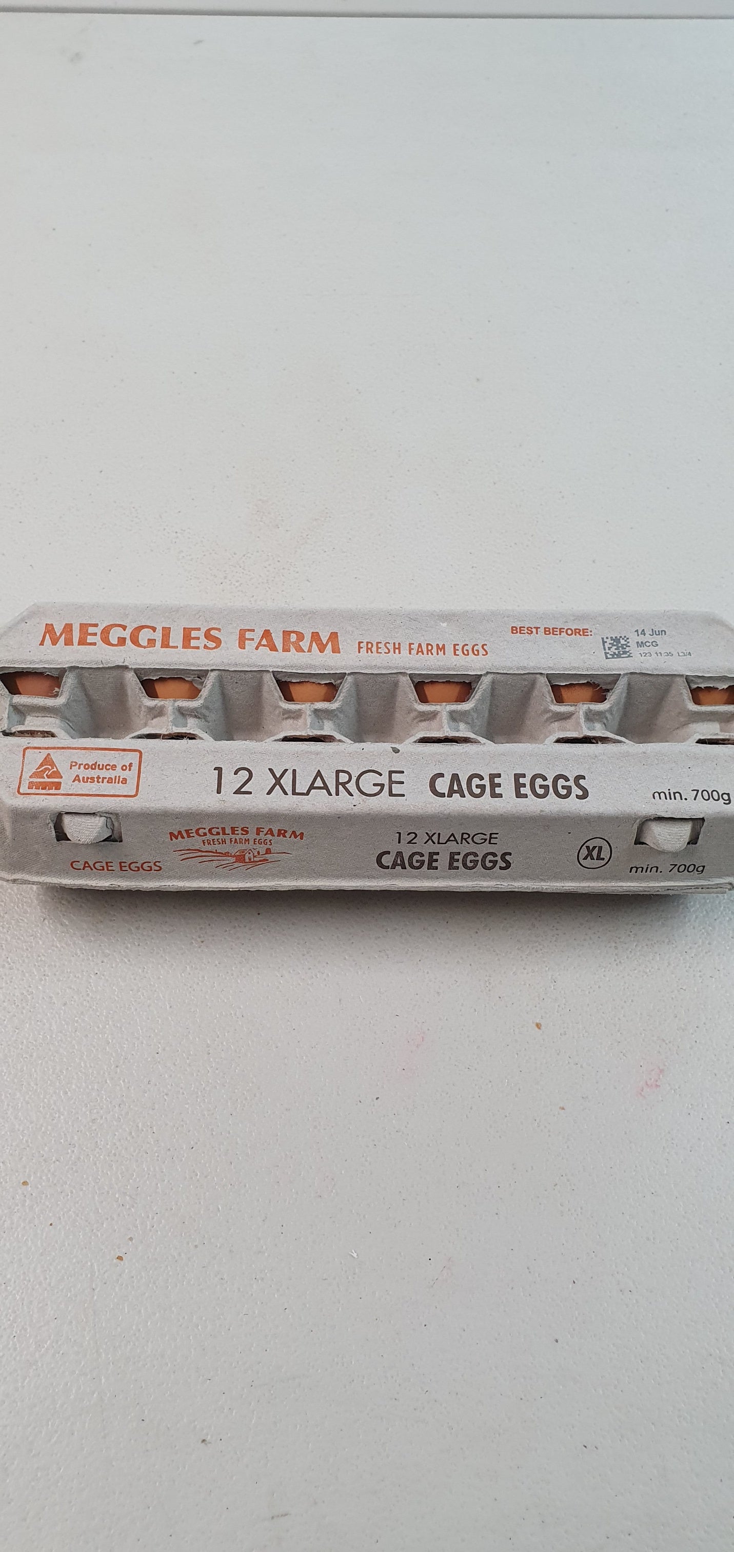 Meggles Cage Eggs 700G