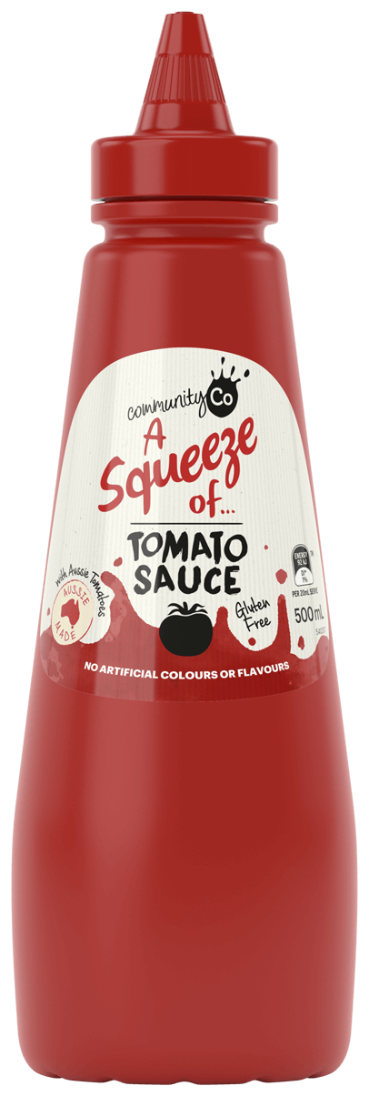 Community Co Tomato Sauce Squeeze 500Ml