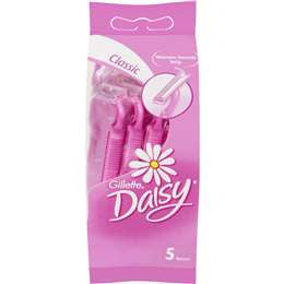 Gillette Venus Daisy Classic Disposable Razors 5 Pack