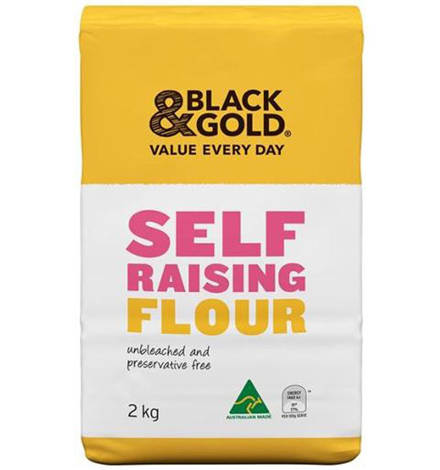 Black And Gold Self Raising Flour 2Kg
