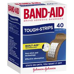 Bandaid Tough Strips Regular 40pkt