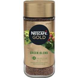 Nescafe Gold Green Blend Instant Coffee 100G