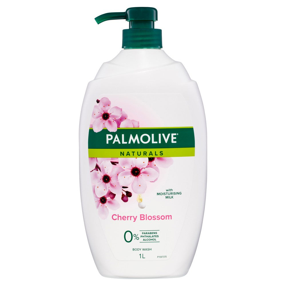 Palmolive Body Wash Naturals Cherry Blossom 1L
