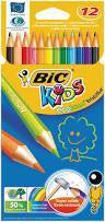 Bic Kids Colour Pencils 12Pk