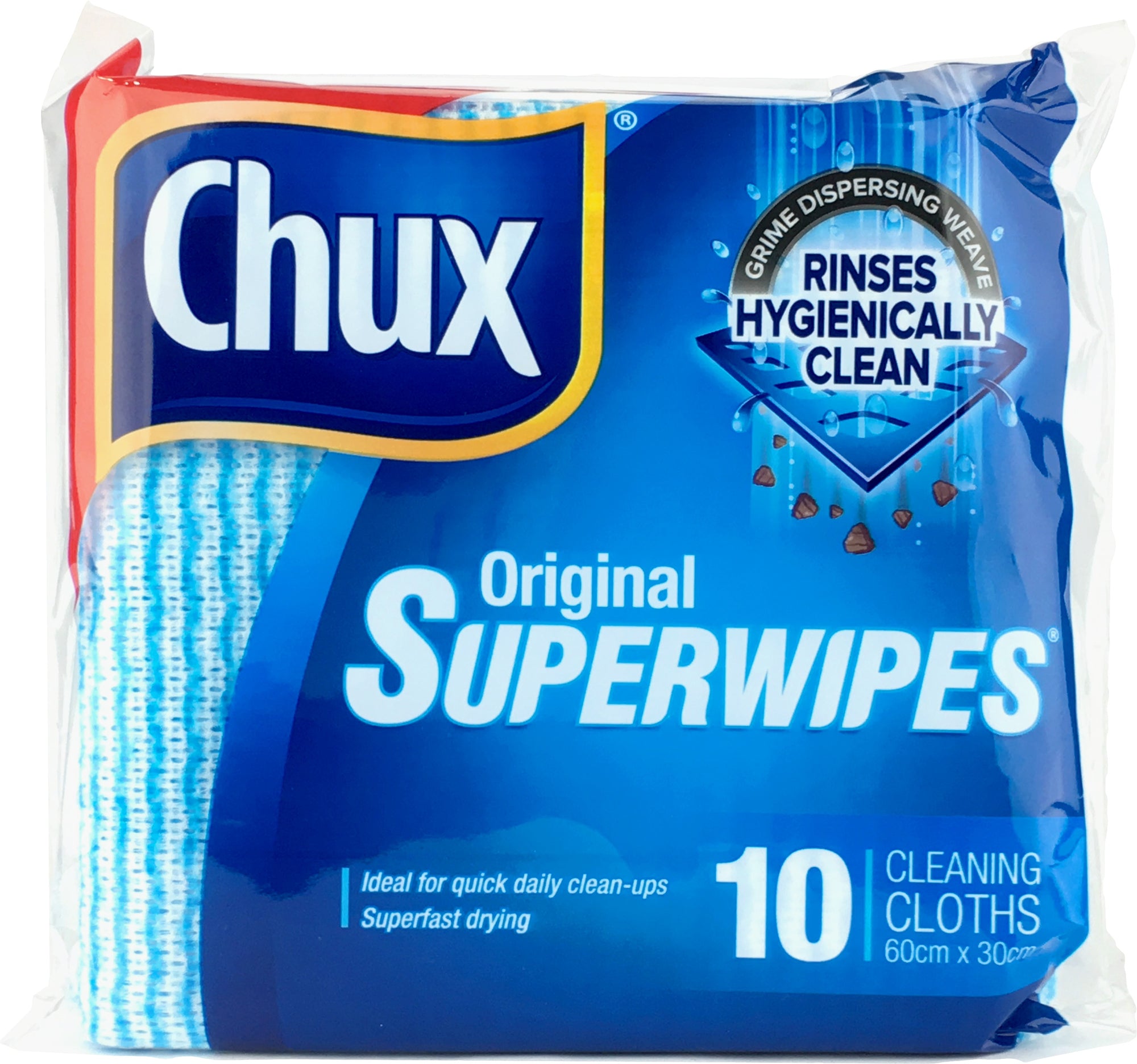 Chux Super Wipes Regular 10S