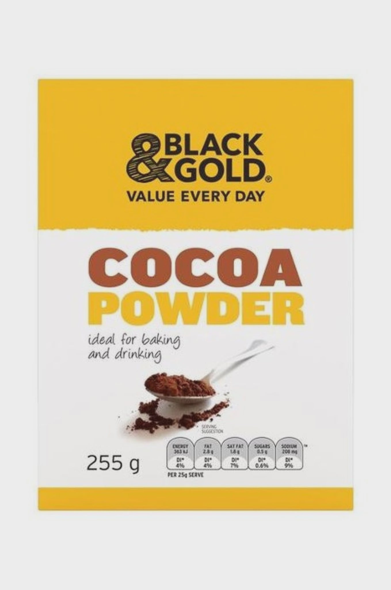 Black & Gold Cocoa Powder 255G