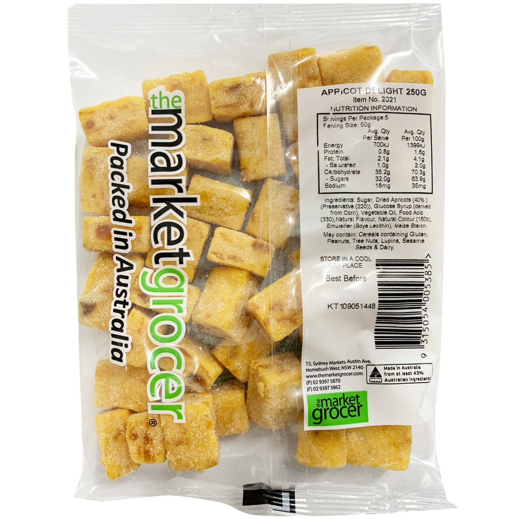 The Market Grocer Apricot Delight 500G