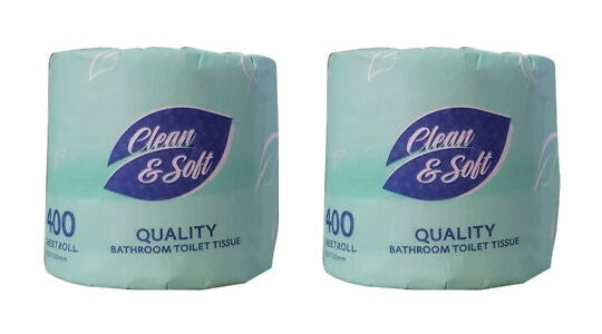 Clean & Soft Toilet Tissue Paper Roll 3Ply 48Pk