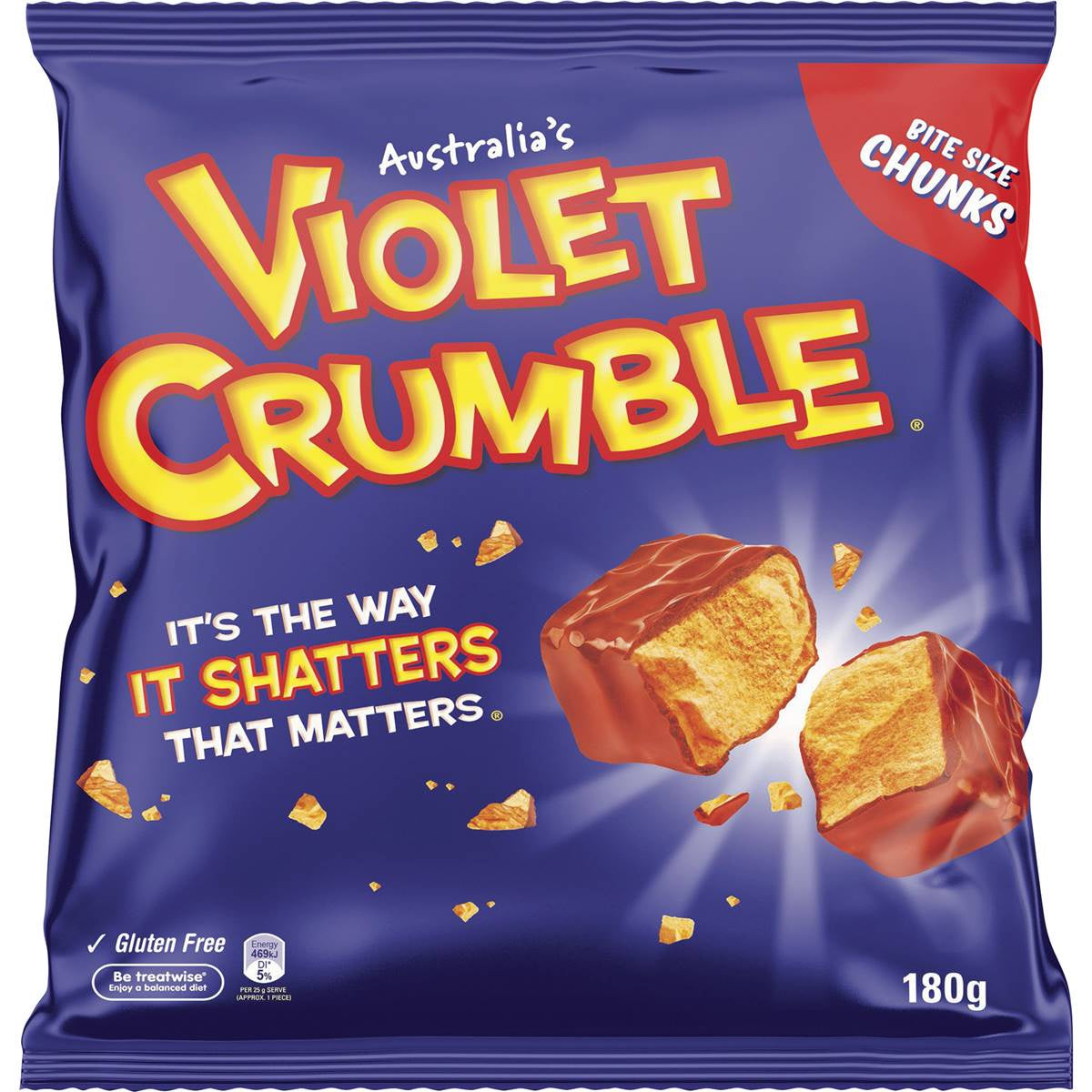 Menz Violet Crumble Bites 150g
