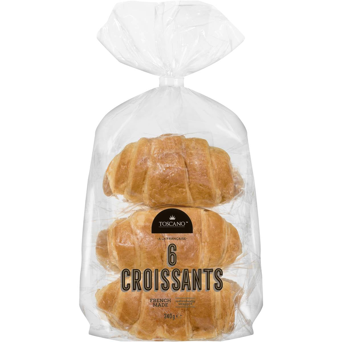 Toscano French Croissant 6Pk