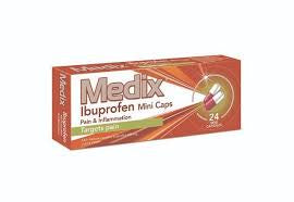 Medix Ibuprofen Mini Caps 25pk