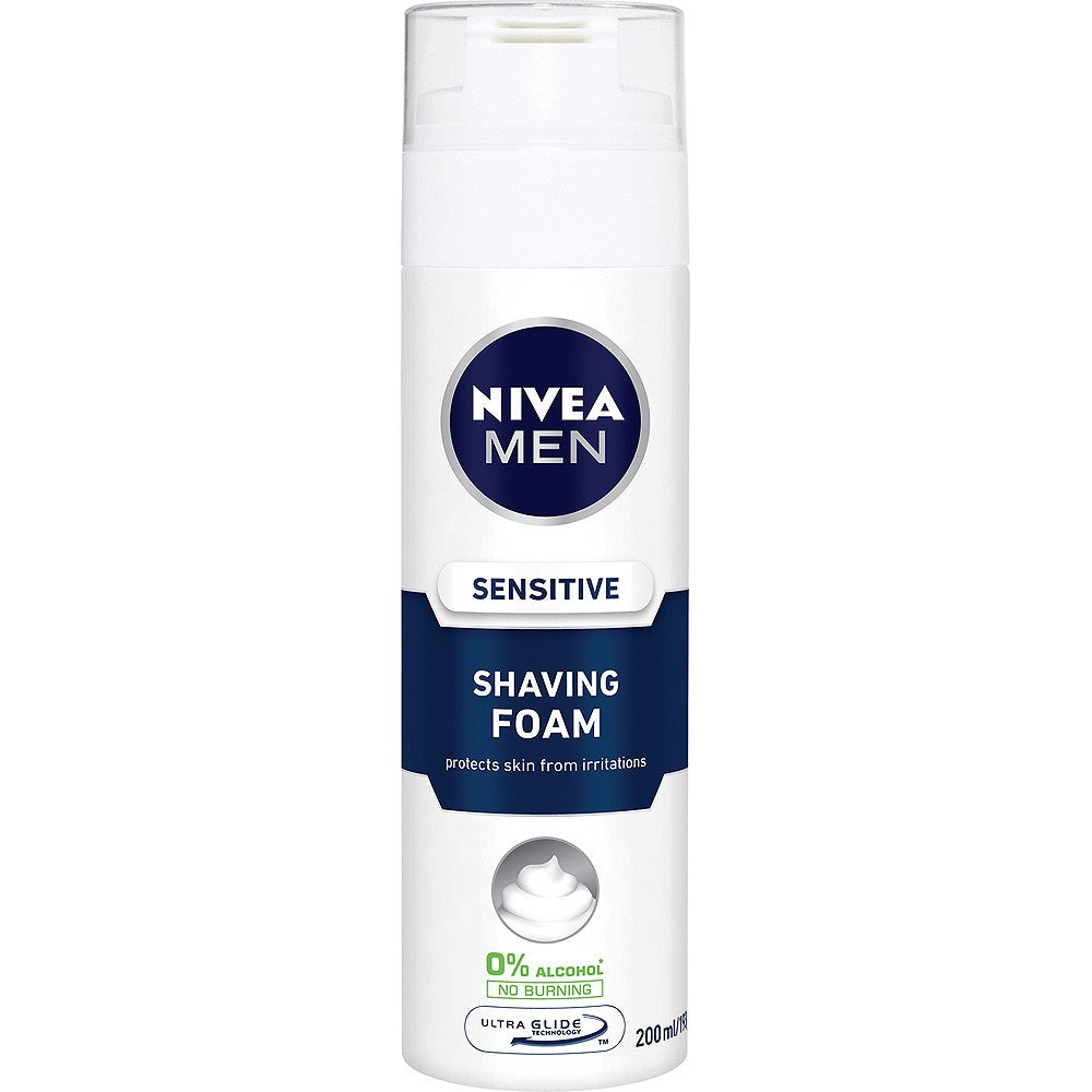 Nivea Men Shave Foam Sensitive 200Ml