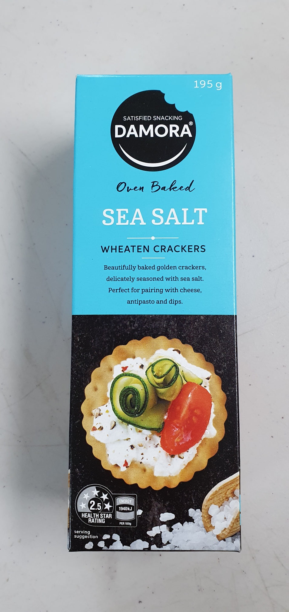 WW Sea Salt Crackers 185G