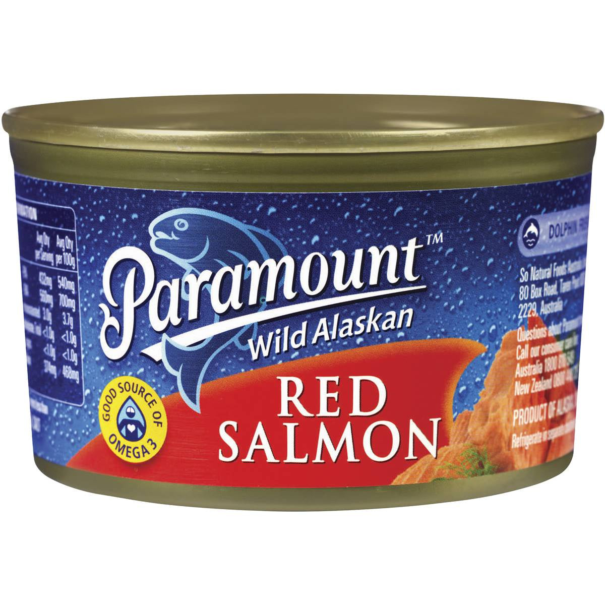 Paramount Sockeye Red Salmon 210G