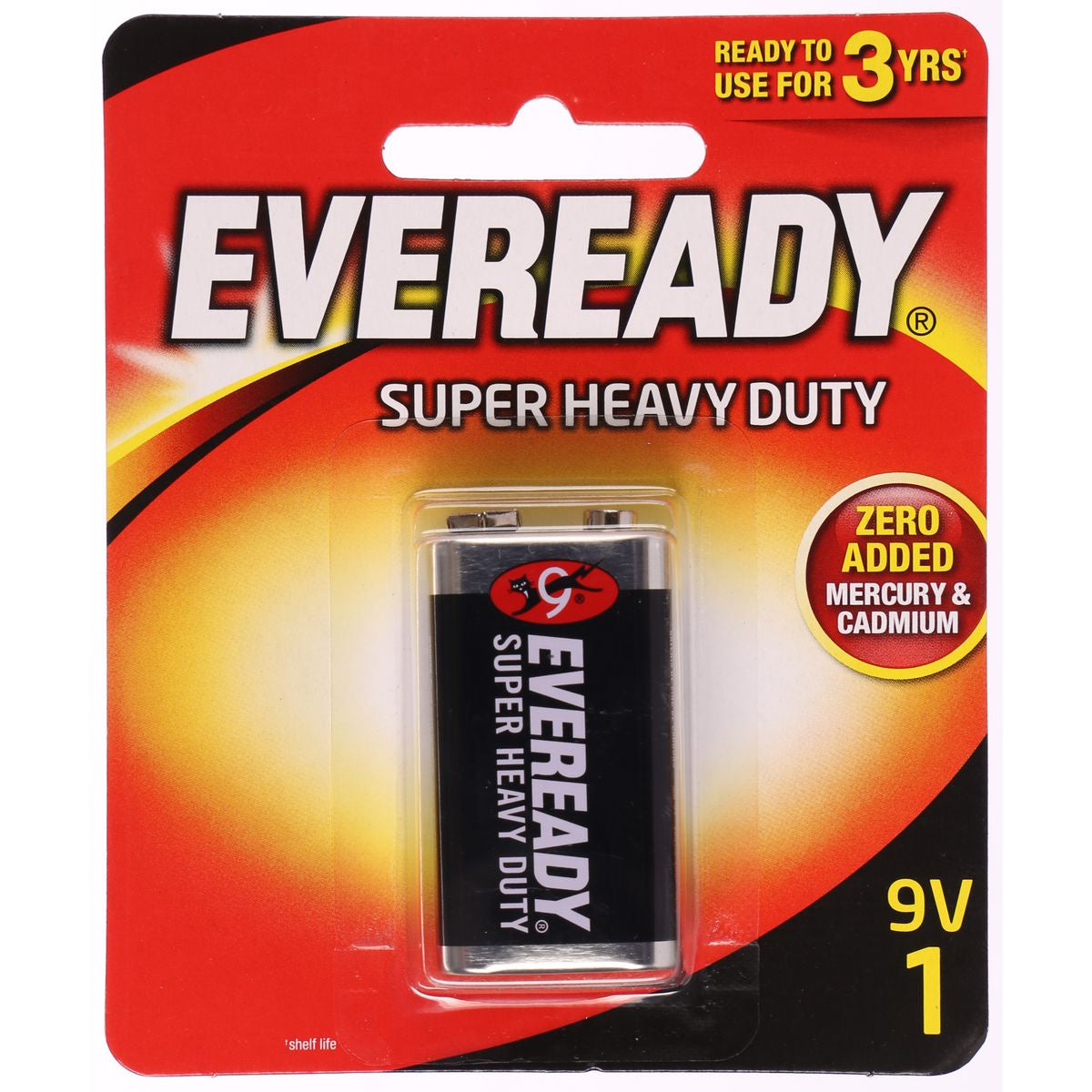 Eveready Heavy Duty 9V Battery