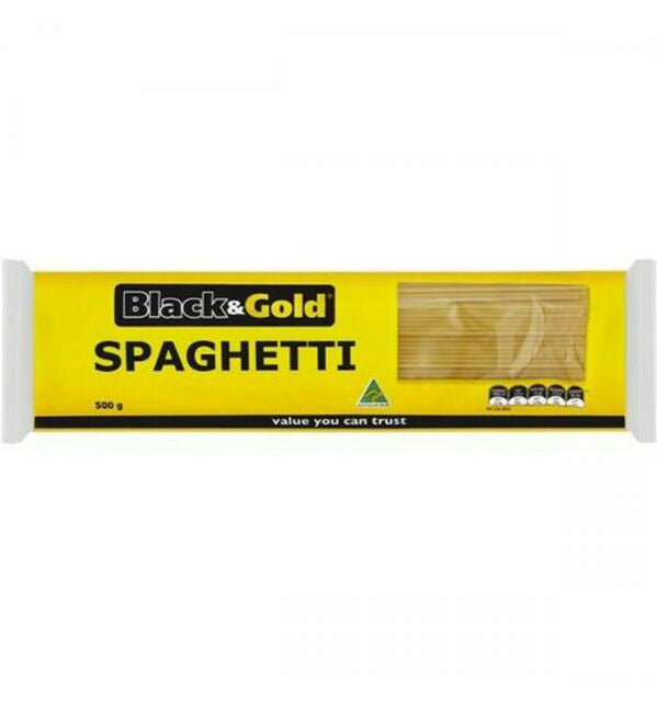 Black & Gold Spaghetti 500G