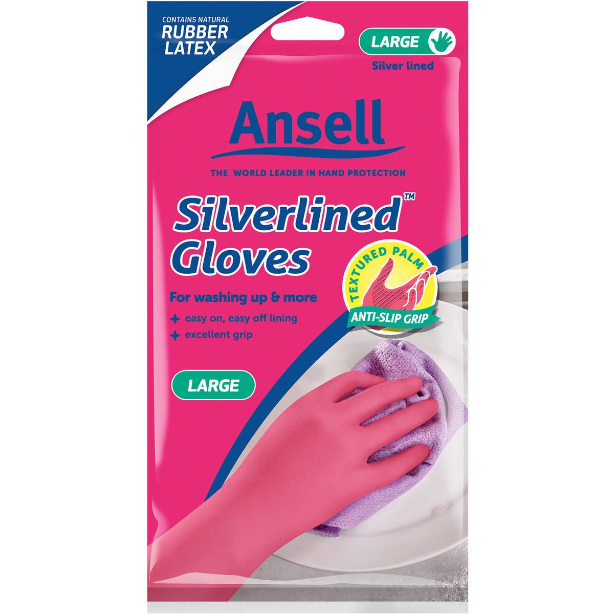 Ansell Silverlined Gloves Large