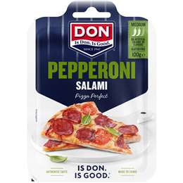 Don Pepperoni Salami Sliced GF 100G