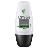 Lynx Deodrant Antiperspirant Africa Roll On 50Ml