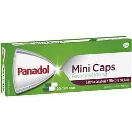 Panadol Mini Caps 20 Caps