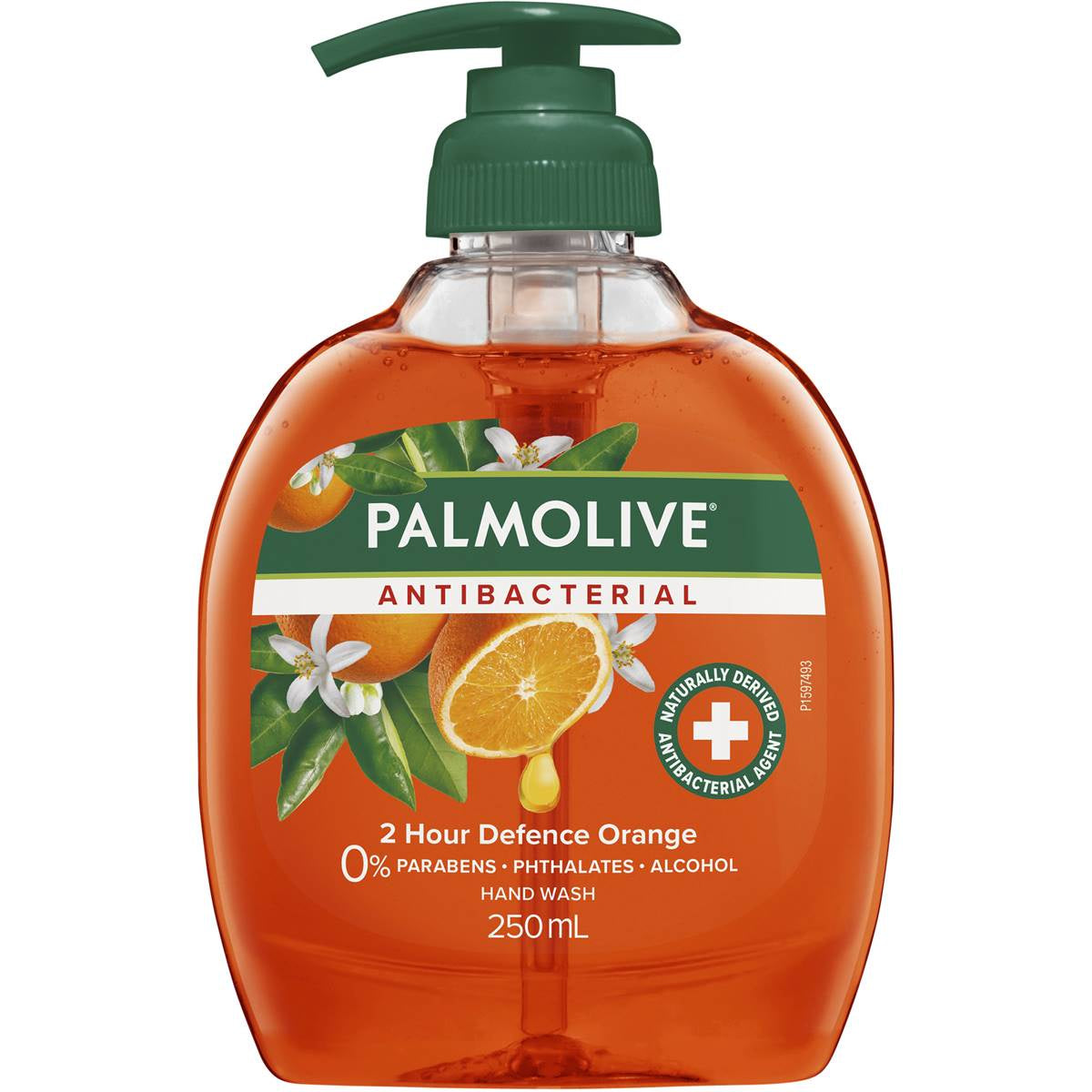 Palmolive Hand Wash Pump Antibacterial Orange 250Ml