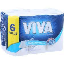 Viva Paper Towel Regular White 6Pk