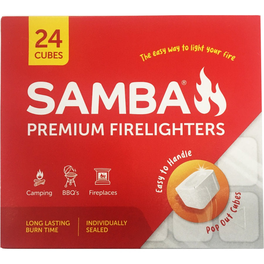 Samba Premium Firelighters 24Pk