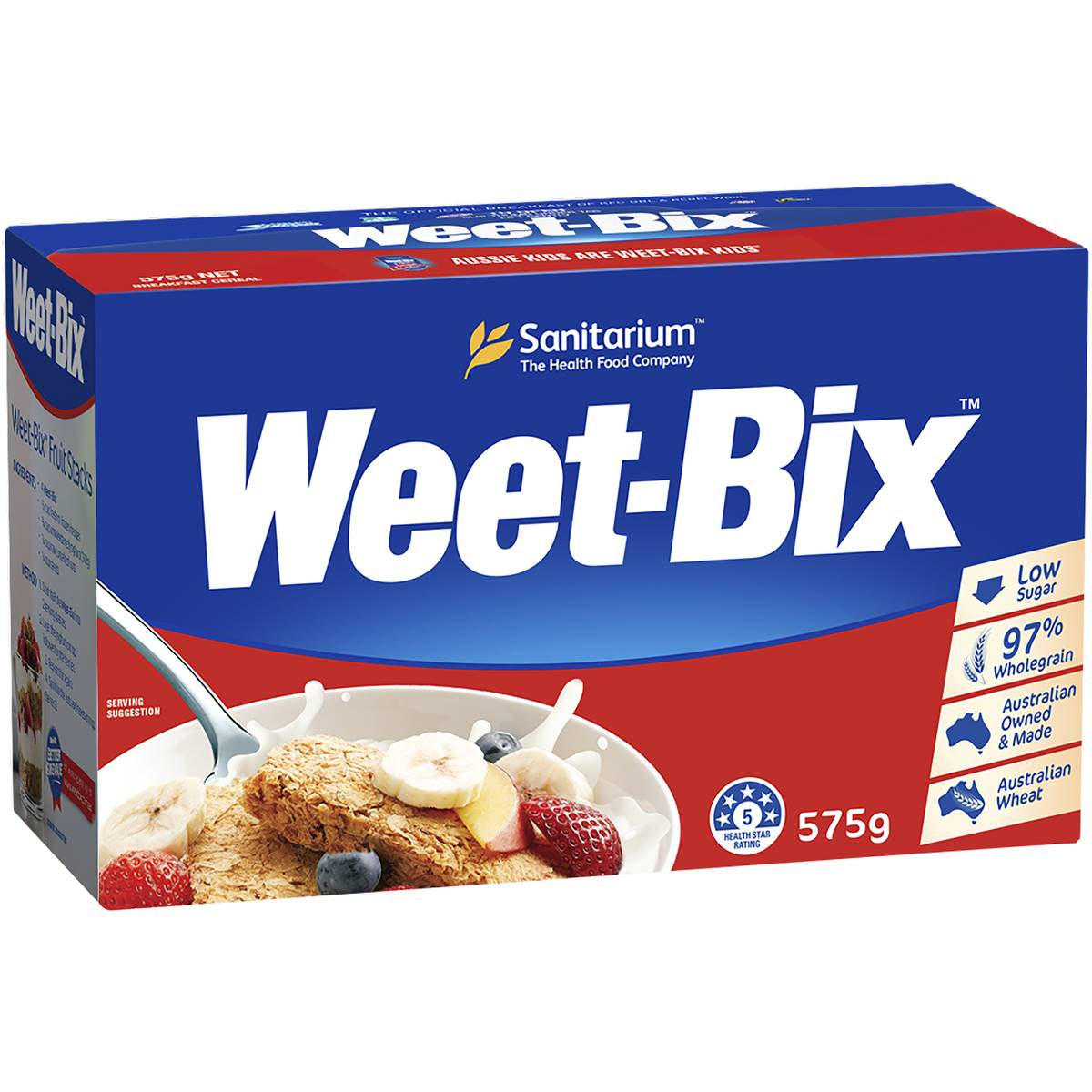 Sanitarium Weet Bix Breakfast Cereal 575G