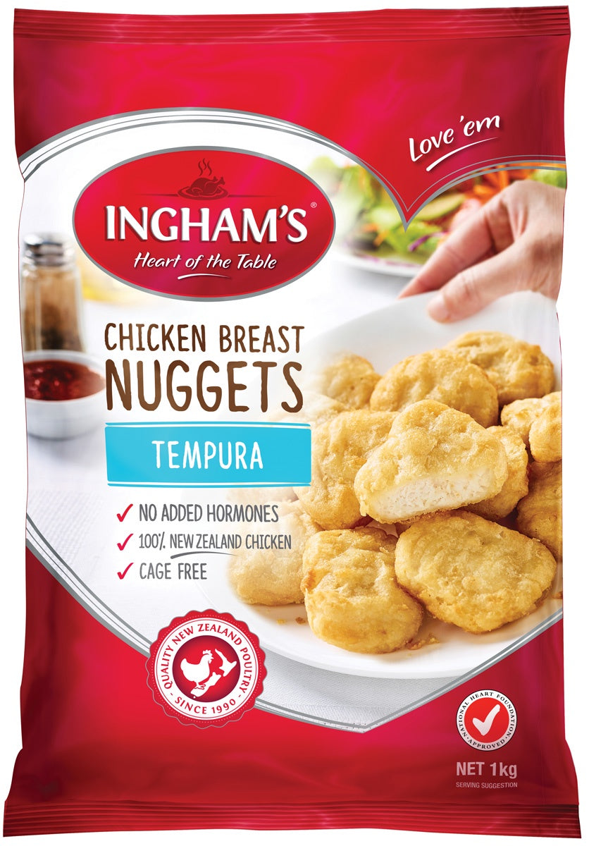 Inghams Chicken Nuggets GF 1Kg
