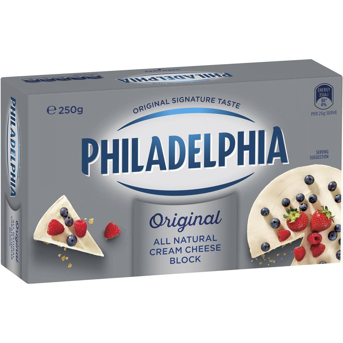Philadelphia Cream Cheese Original Block 250G