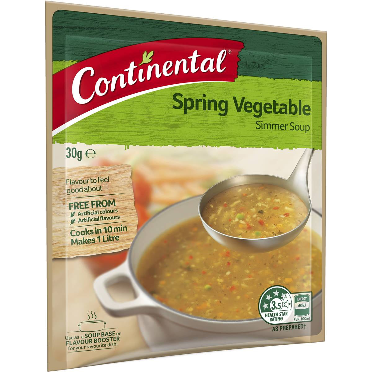 Continental Spring Vegetable Simmer Soup 30G