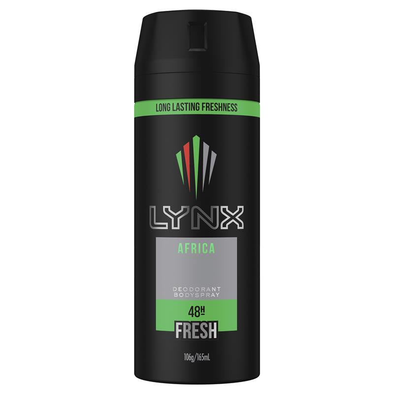 Lynx Deodorant Spray Dark Africa 165Ml